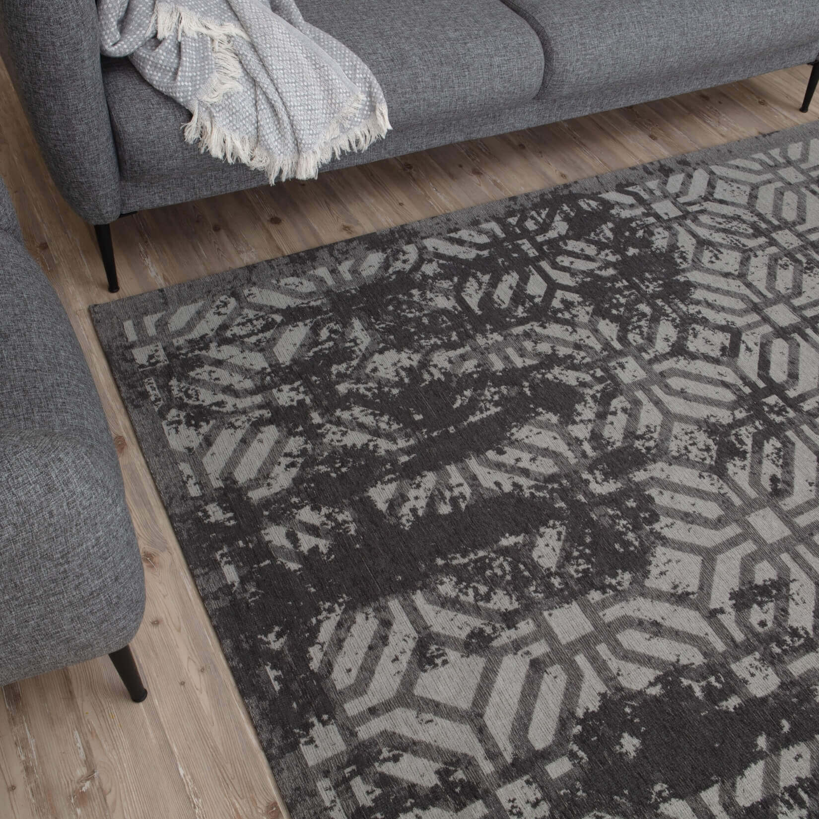 Washable Rug Carina Black | 6930B - Image 8