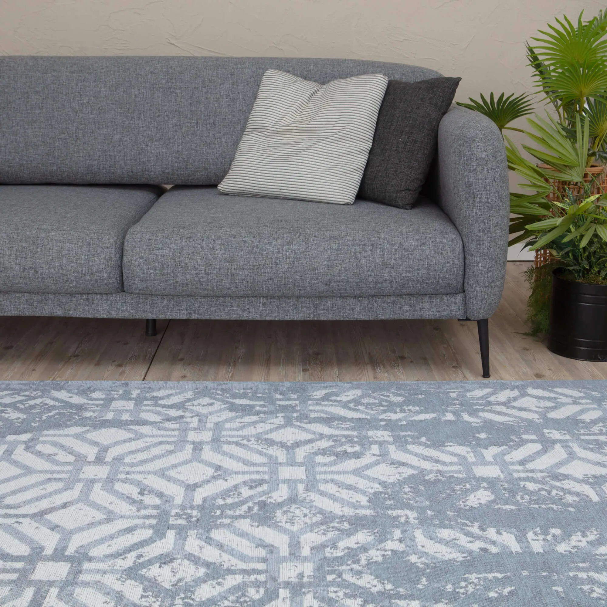 Washable Rug Carina Blue | 6931B - Image 6