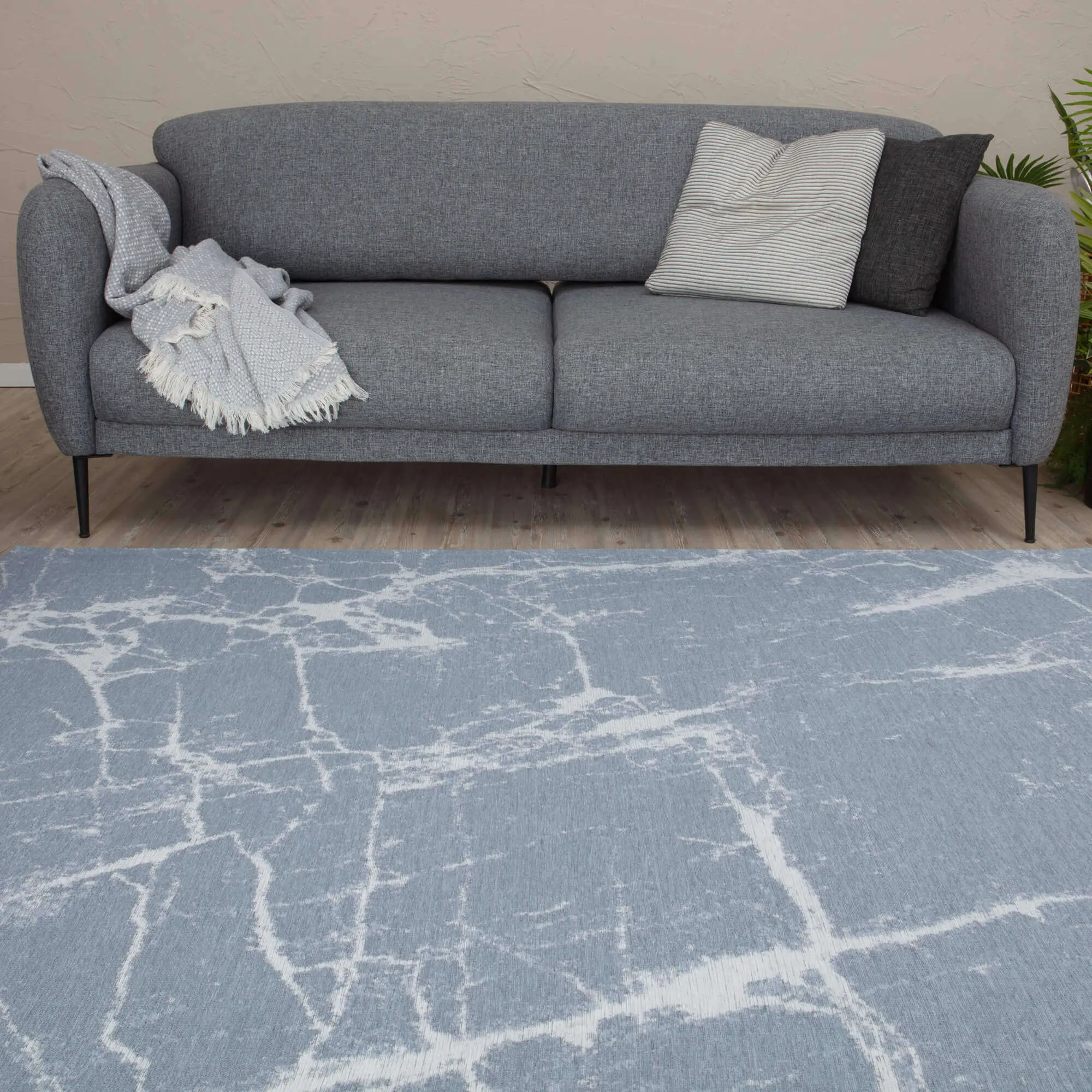Washable Rug Carina Blue | 6955 - Image 4