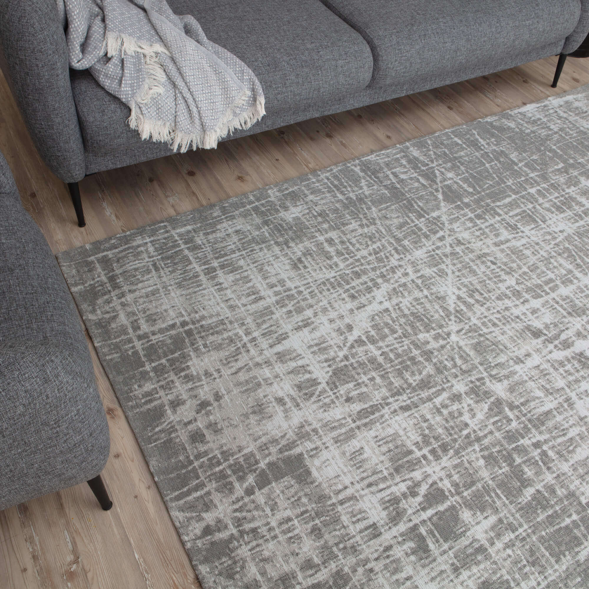 Washable Rug Carina Grey | 6921G - Image 5