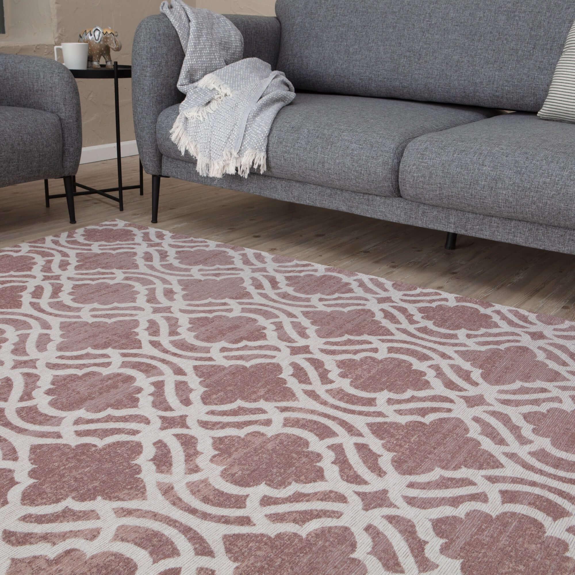 Washable Rug Carina Pink | 6902P - Image 5