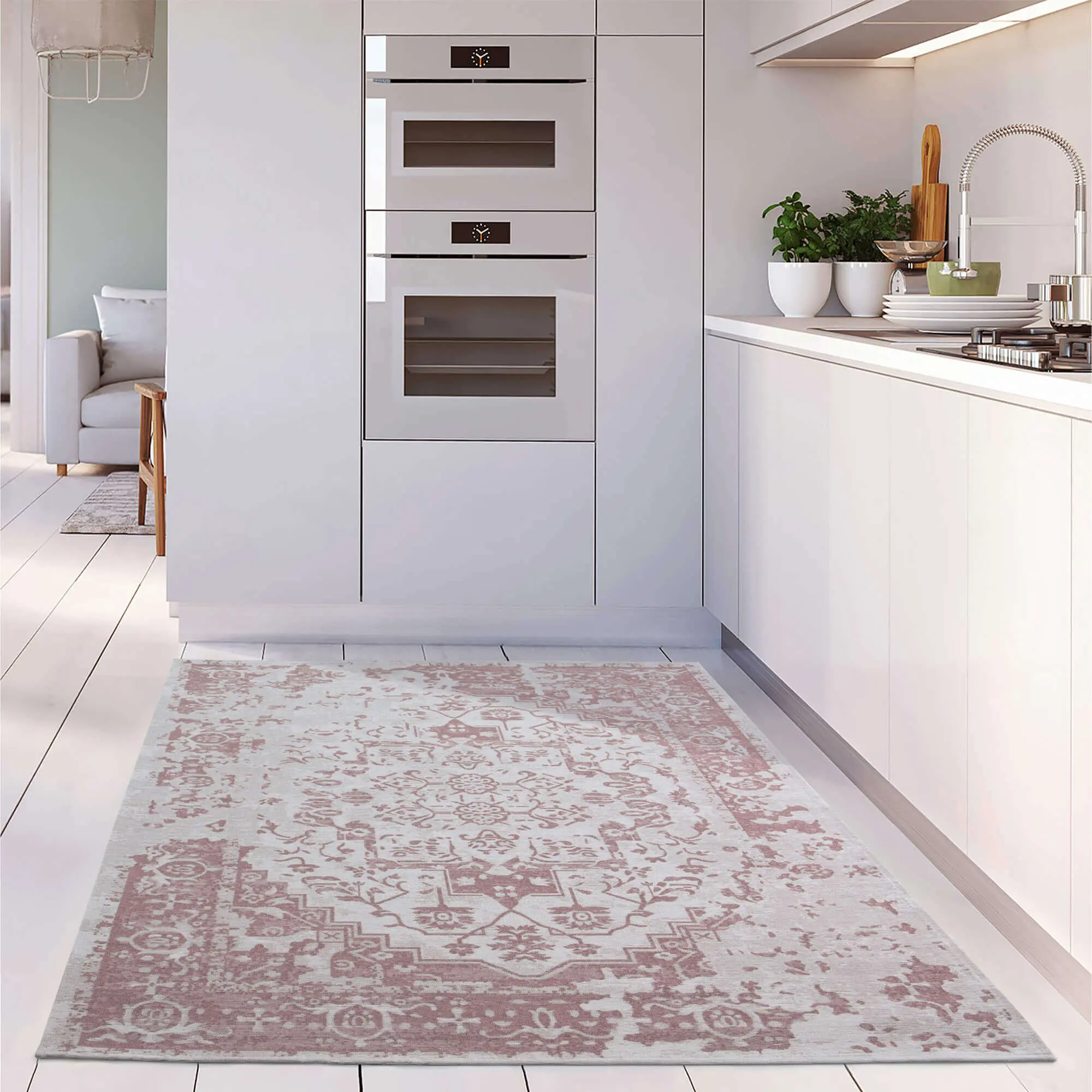 Washable Rug Carina Pink | 6962 - Image 7
