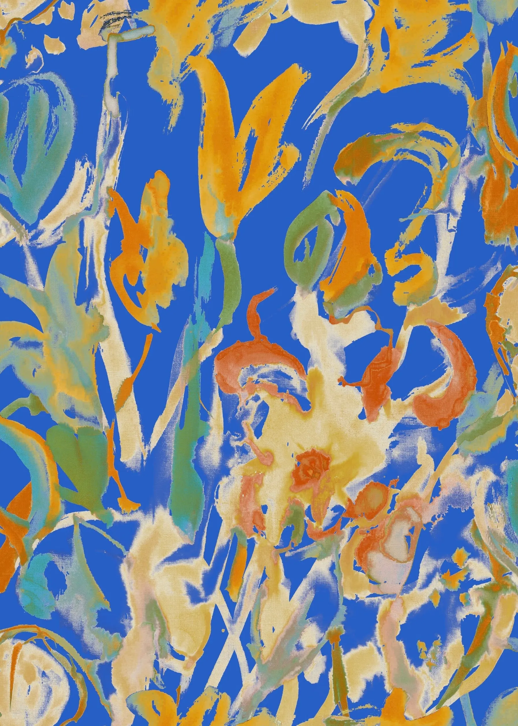 Watercolour Floral Wallpaper - Image 6