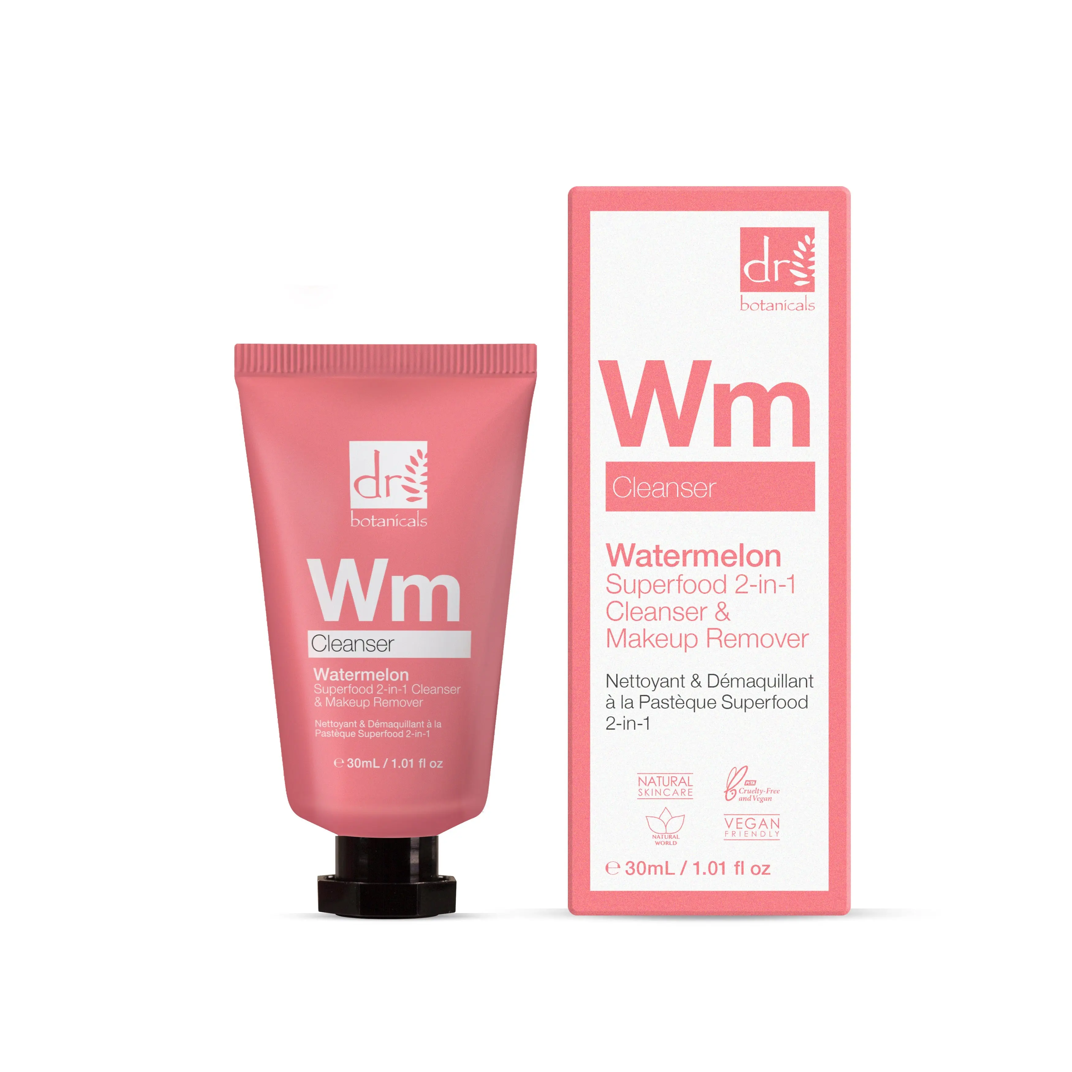 Watermelon Superfood 2-in-1 Cleanser & Makeup Remover Trio - Image 4