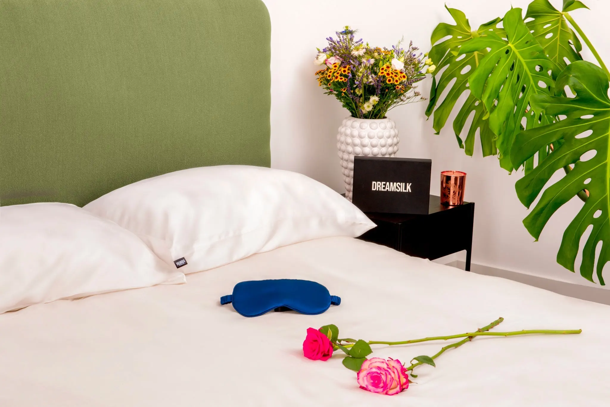 White Silk Pillowcase - Standard - Image 5
