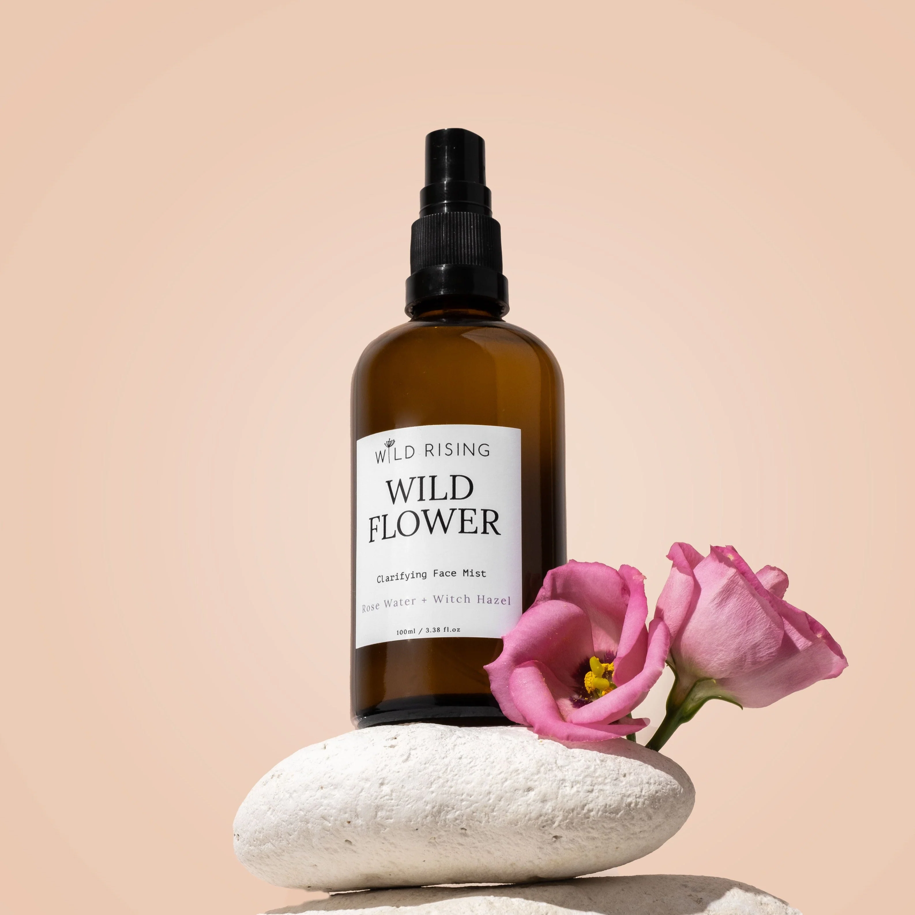 Wild Flower - Organic Rose Water Facial Toner with Witch Hazel - Image 3