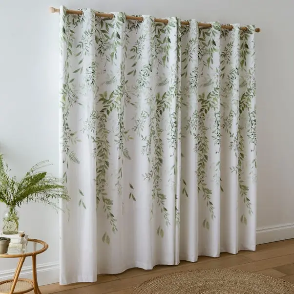 Willow Trail Blackout Eyelet Curtains - Image 3