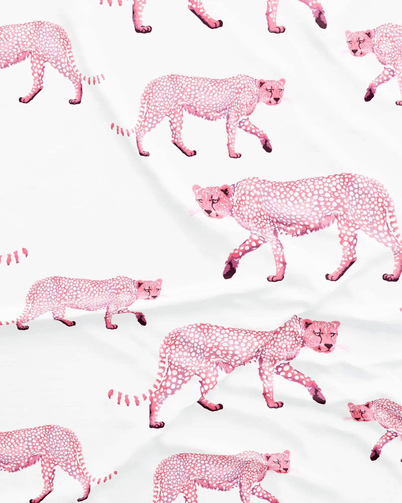 Pink Cheetahs Women's Pyjama Trouser Set - Image 2