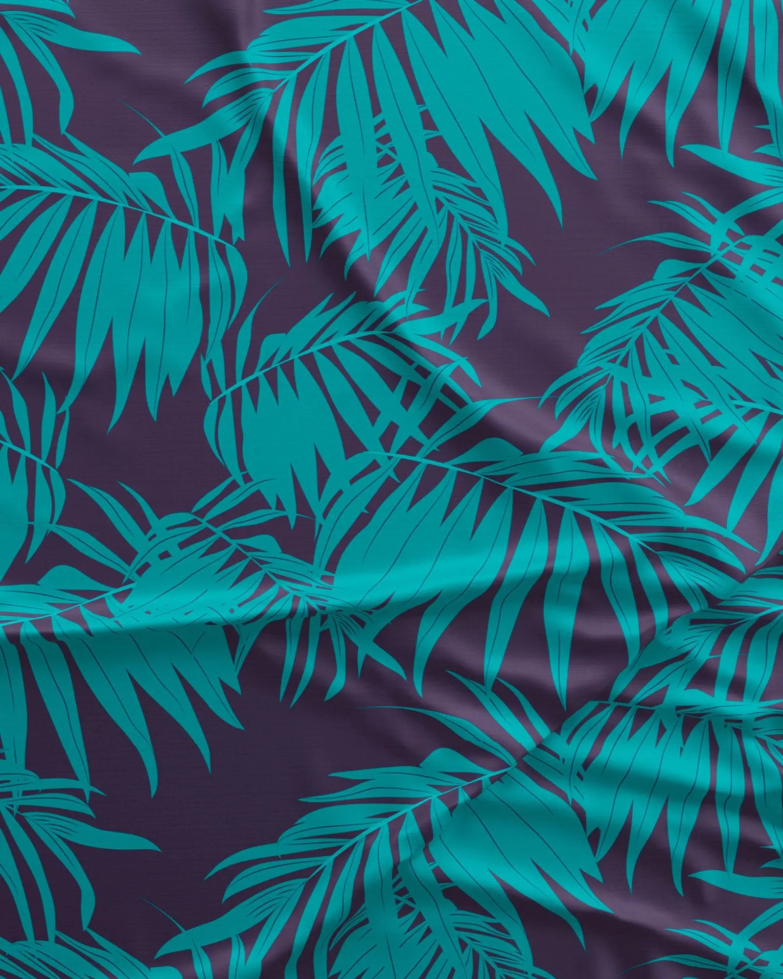 Womens Short Pyjamas - Tropical Green - Image 2