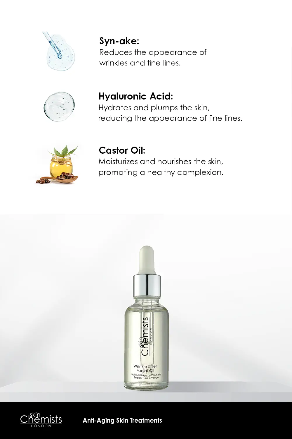Wrinkle Killer Facial Oil 30ml - Image 3