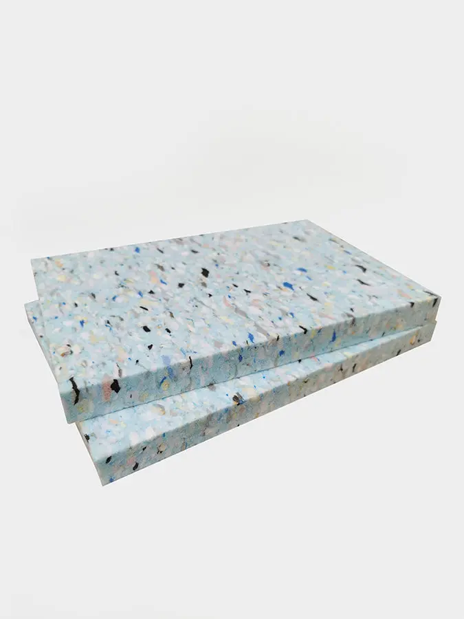 Yoga Studio 1'' Inch Chip Foam Half Yoga Block (Twin Pack) - Image 2