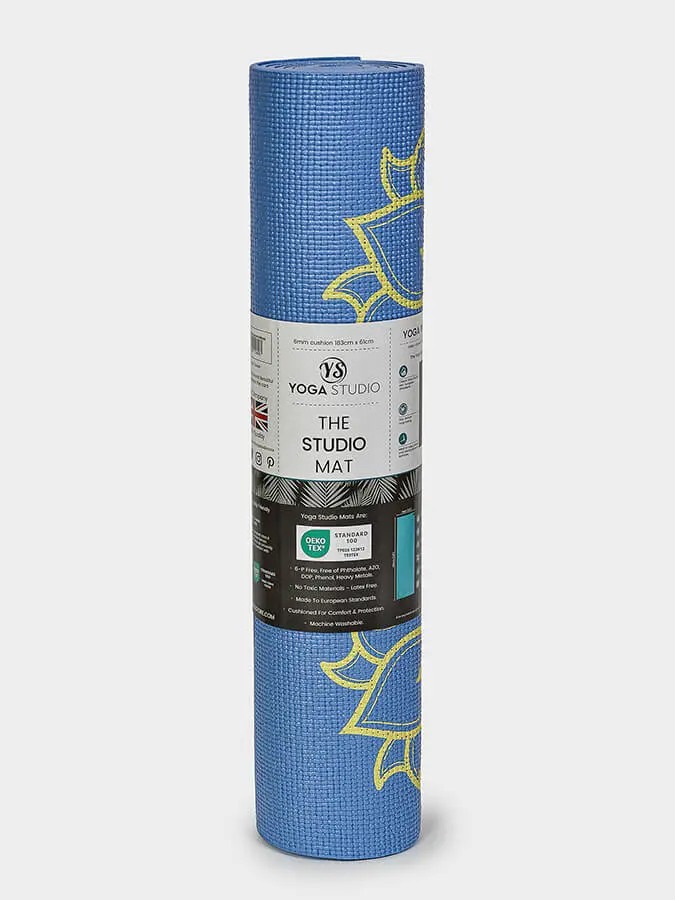 Yoga Studio Designed Sticky Yoga Mat 6mm - Image 4