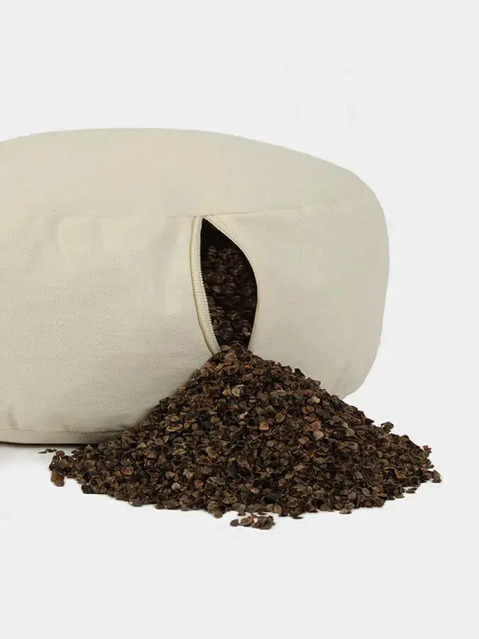 Yoga Studio EU Relaxed Buckwheat Meditation Cushion - Image 13