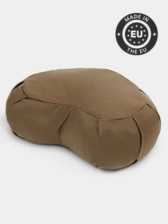 Yoga Studio European Organic Buckwheat Zafu Crescent Cushion - Image 32