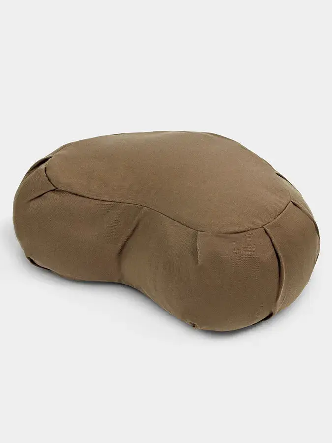 Yoga Studio European Organic Buckwheat Zafu Crescent Cushion - Image 33