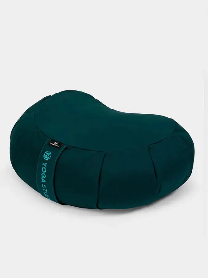 Yoga Studio European Organic Buckwheat Zafu Crescent Cushion - Image 38