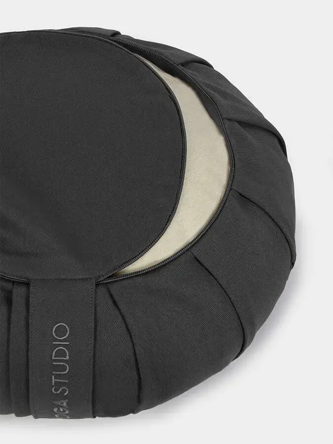 Yoga Studio European Organic Buckwheat Zafu Round Cushion - Image 12