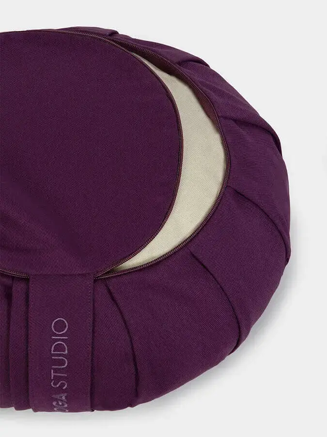 Yoga Studio European Organic Buckwheat Zafu Round Cushion - Image 19