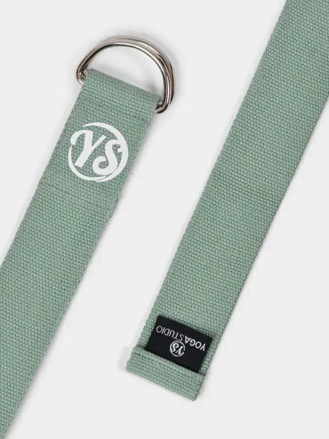 Yoga Studio GOTS Organic Cotton D-Ring 2.5m Yoga Belt Strap - Image 18