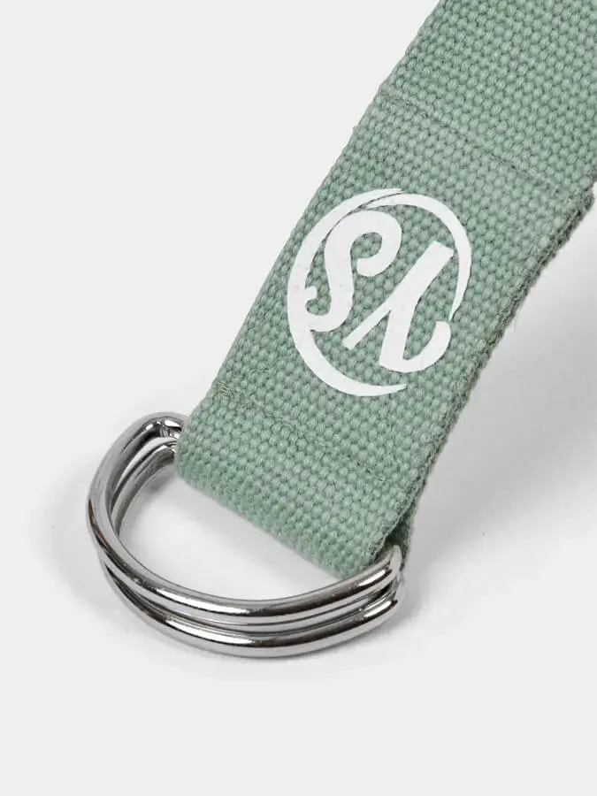 Yoga Studio GOTS Organic Cotton D-Ring 2.5m Yoga Belt Strap - Image 20