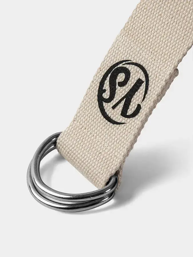 Yoga Studio GOTS Organic Cotton D-Ring 2.5m Yoga Belt Strap - Image 29