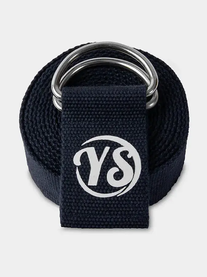 Yoga Studio GOTS Organic Cotton D-Ring 2.5m Yoga Belt Strap - Image 46