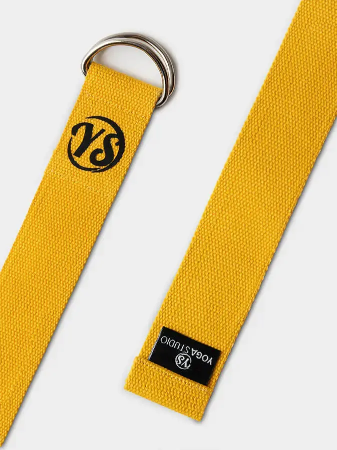 Yoga Studio GOTS Organic Cotton D-Ring 2.5m Yoga Belt Strap - Image 78