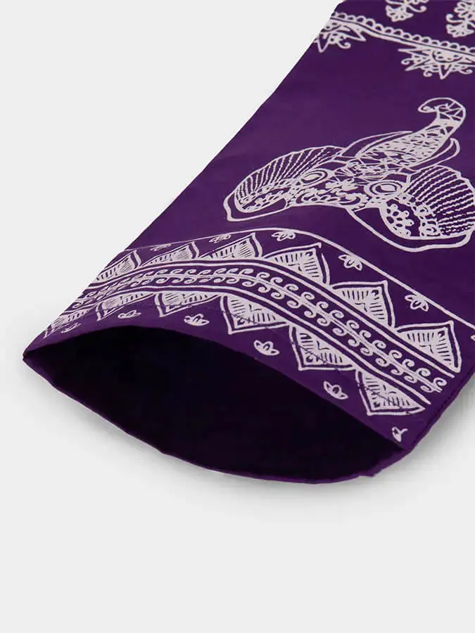 Yoga Studio GOTS Organic Cotton Eye Pillow Cover - Image 30