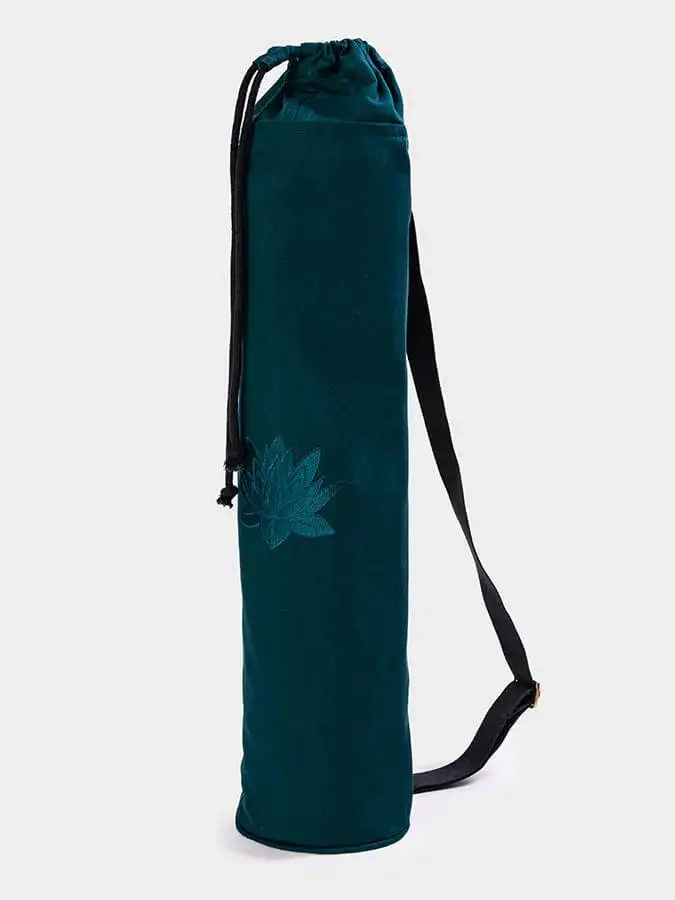 Yoga Studio GOTS Organic Cotton Lotus Yoga Mat Bag - Image 13