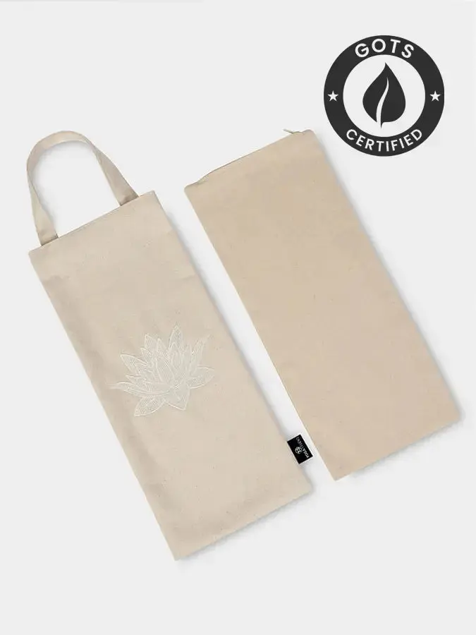 Yoga Studio GOTS Organic Cotton Yoga Sandbag - Cover Only - Image 6