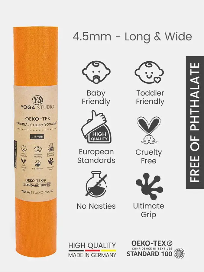 Yoga Studio Oeko-Tex Long & Wide Yoga Mat 4.5mm - Image 36