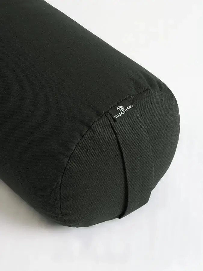 Yoga Studio Organic Cotton Buckwheat Lotus Meditation Bolster Cushion - Image 25