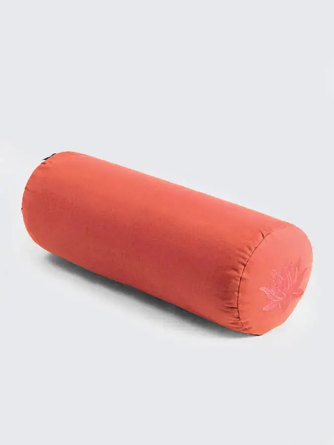 Yoga Studio Organic Cotton Buckwheat Lotus Meditation Bolster Cushion - Image 26