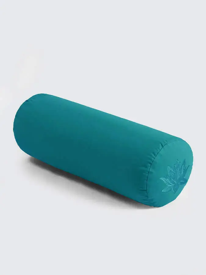 Yoga Studio Organic Cotton Buckwheat Lotus Meditation Bolster Cushion - Image 88