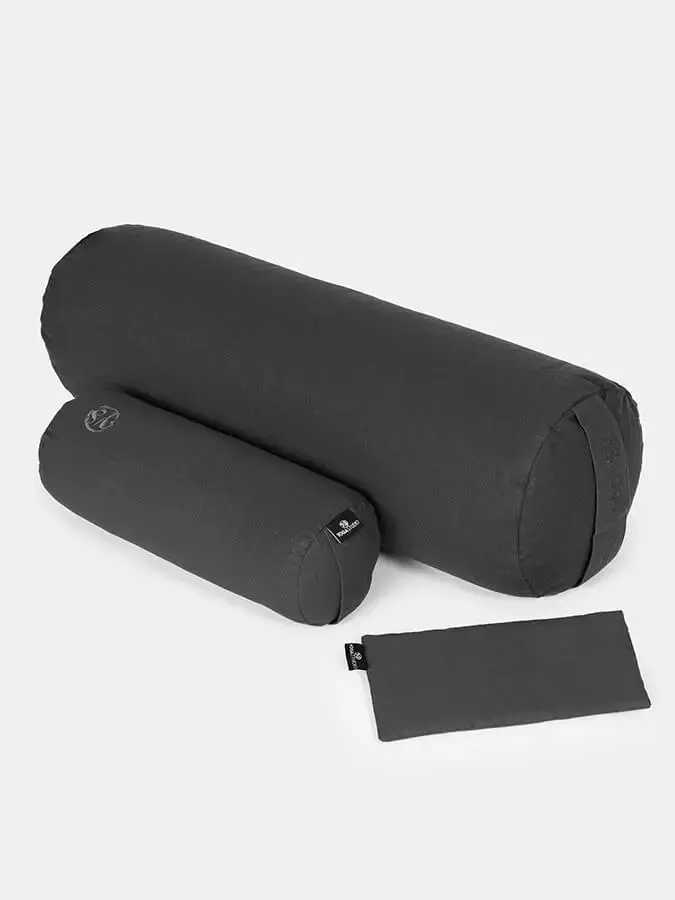 Yoga Studio Organic Meditation Bolster & Eye Pillow Set - Relax - Image 17