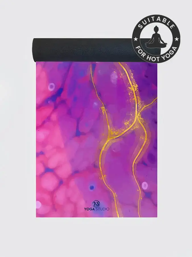 Yoga Studio Vegan Suede Microfiber Yoga Mat 4mm - Image 26